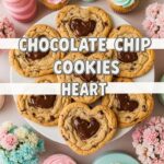 Chocolate Chip Cookies Heart