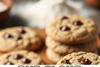 Rye Flour Chocolate Chip Cookies