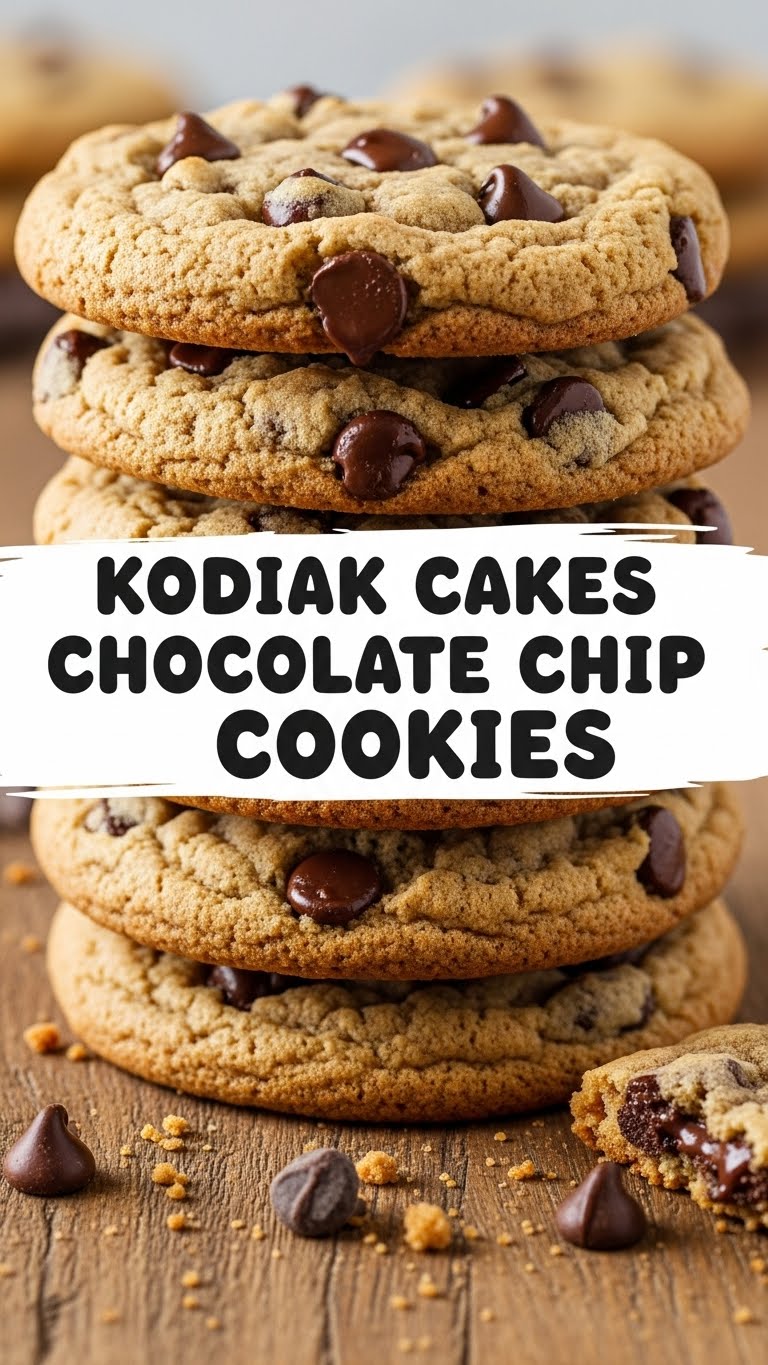 Kodiak Cakes Chocolate Chip Cookies