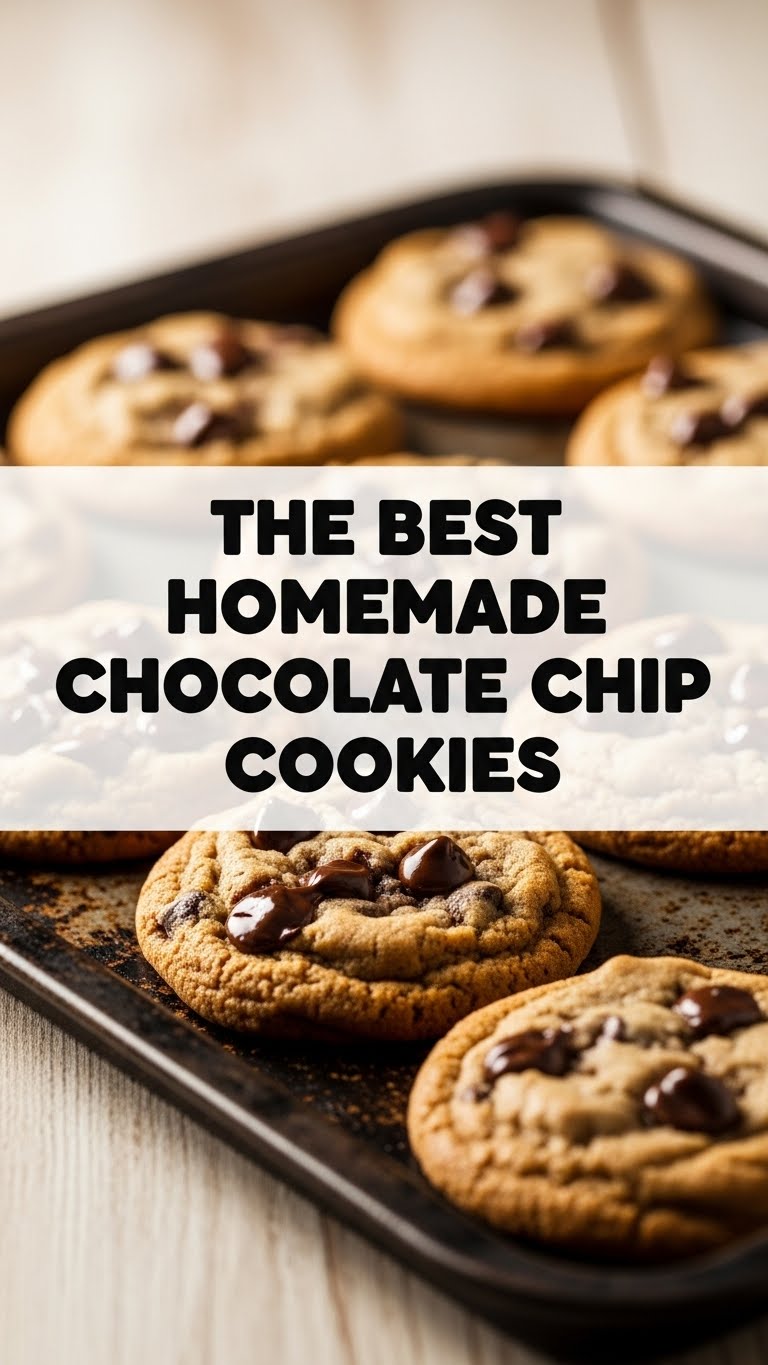 The Best Homemade Chocolate Chip Cookies