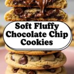 Soft Fluffy Chocolate Chip Cookies