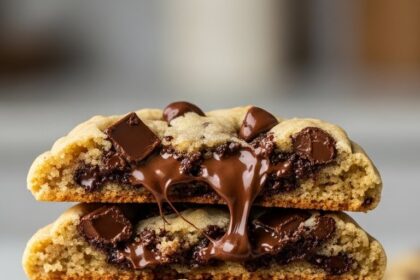 Soft Fluffy Chocolate Chip Cookies