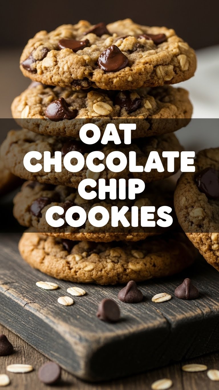 Oat Chocolate Chip Cookies