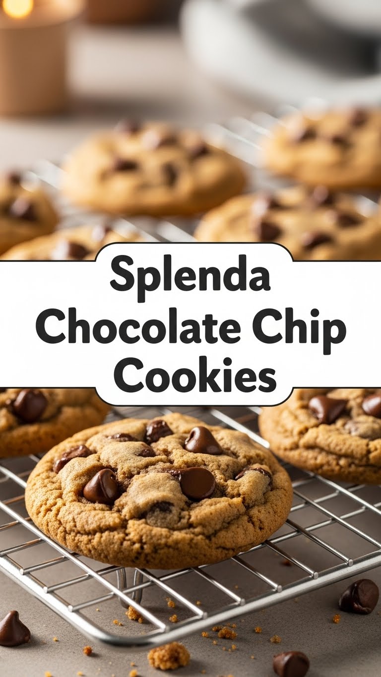 Splenda Chocolate Chip Cookies