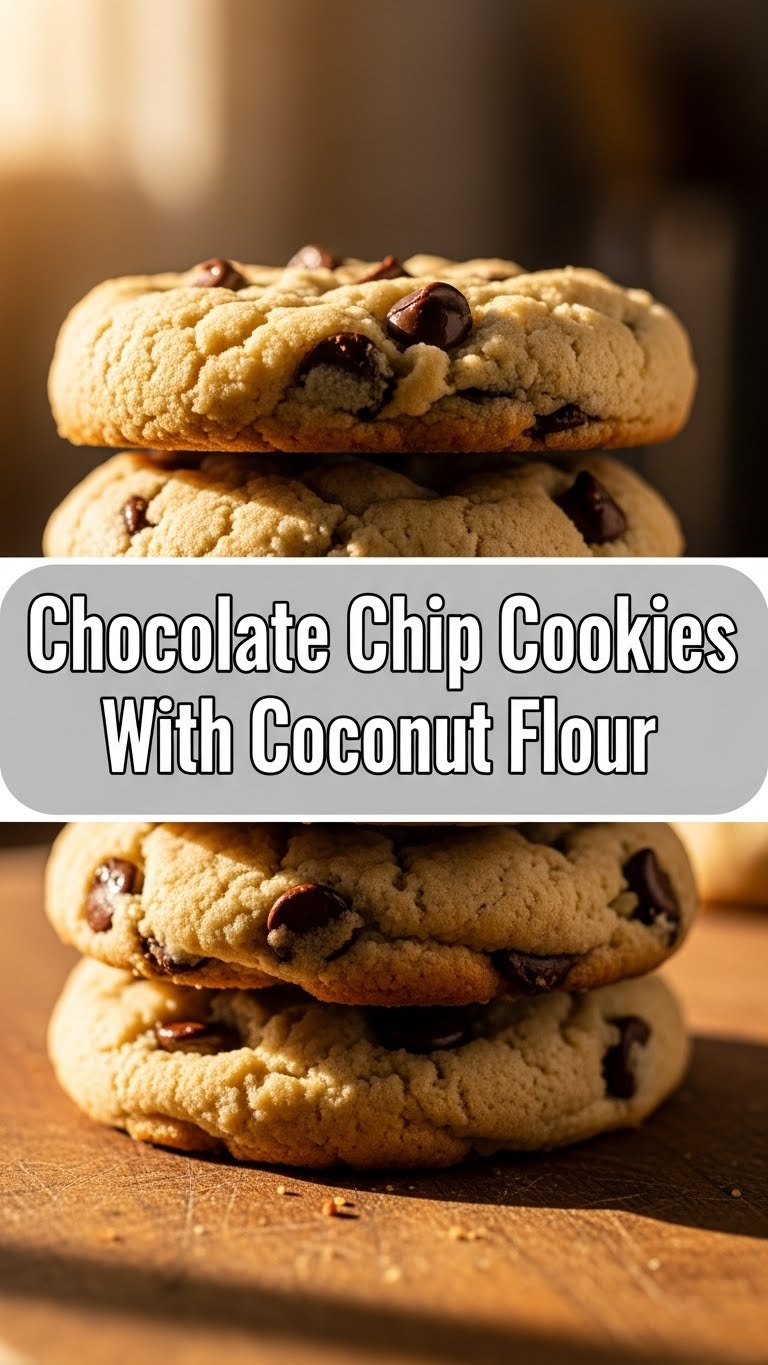 Chocolate Chip Cookies With Coconut Flour