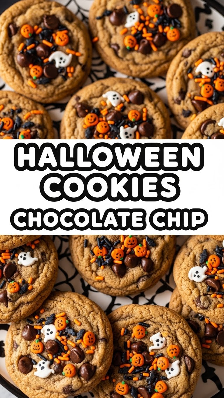 Halloween Cookies Chocolate Chip