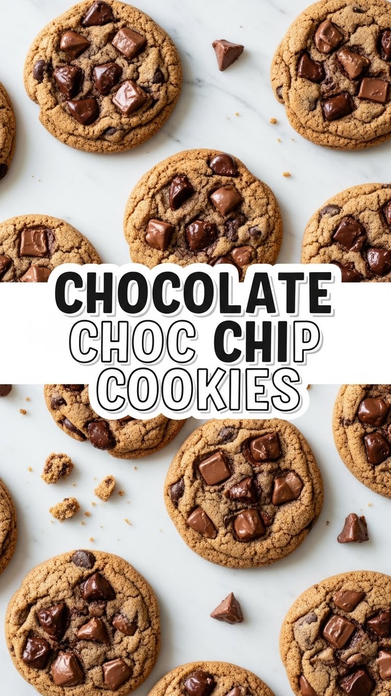 Chocolate Choc Chip Cookies