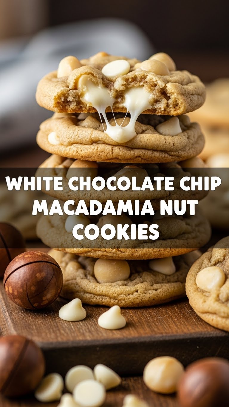 White Chocolate Chip Macadamia Nut Cookies