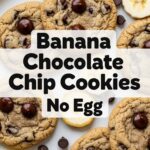 Banana Chocolate Chip Cookies No Egg