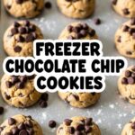 Freezer Chocolate Chip Cookies