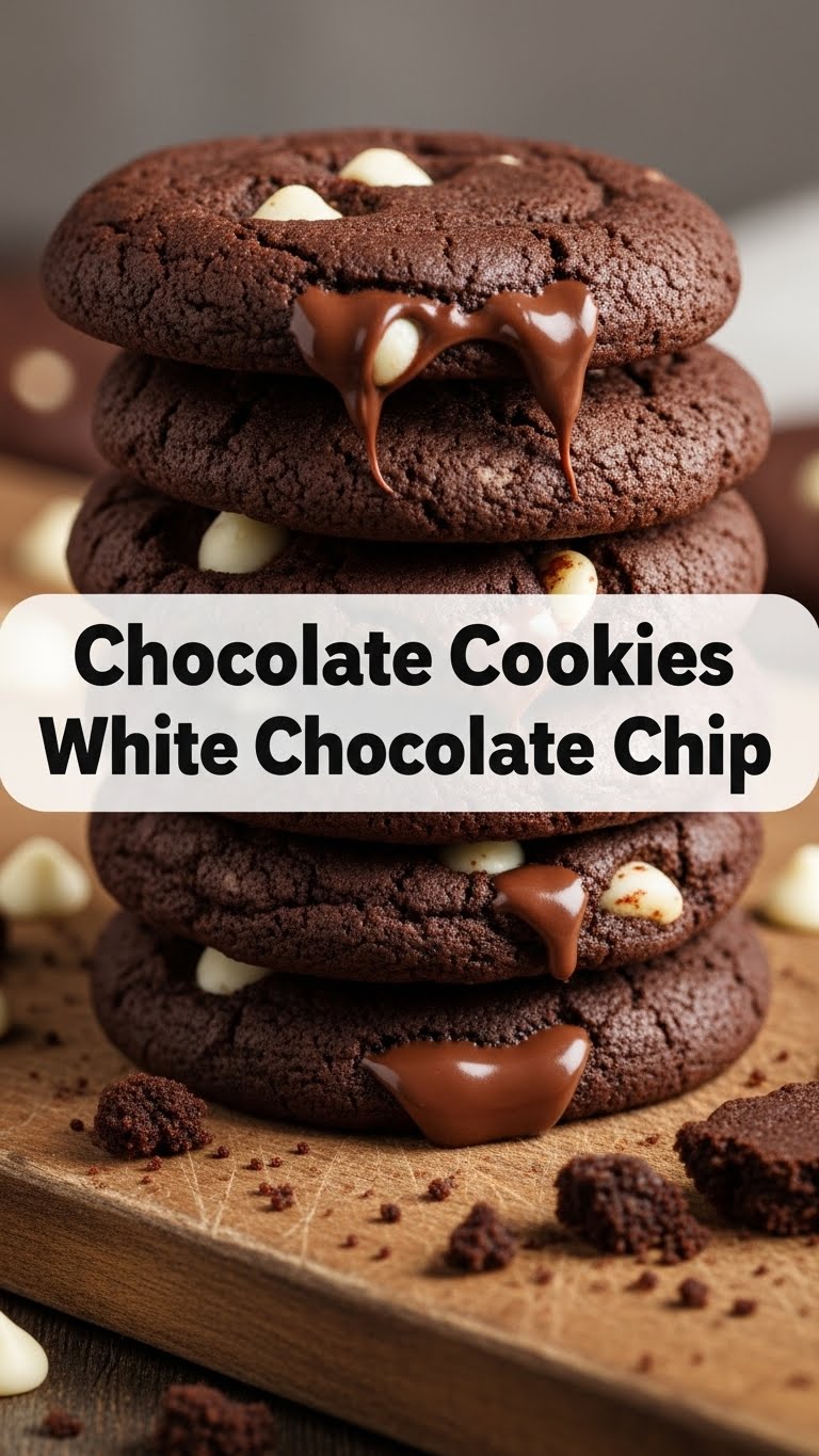 Chocolate Cookies White Chocolate Chip