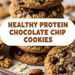 Healthy Protein Chocolate Chip Cookies