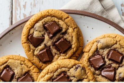 Less Sweet Chocolate Chip Cookies