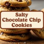 Salty Chocolate Chip Cookies