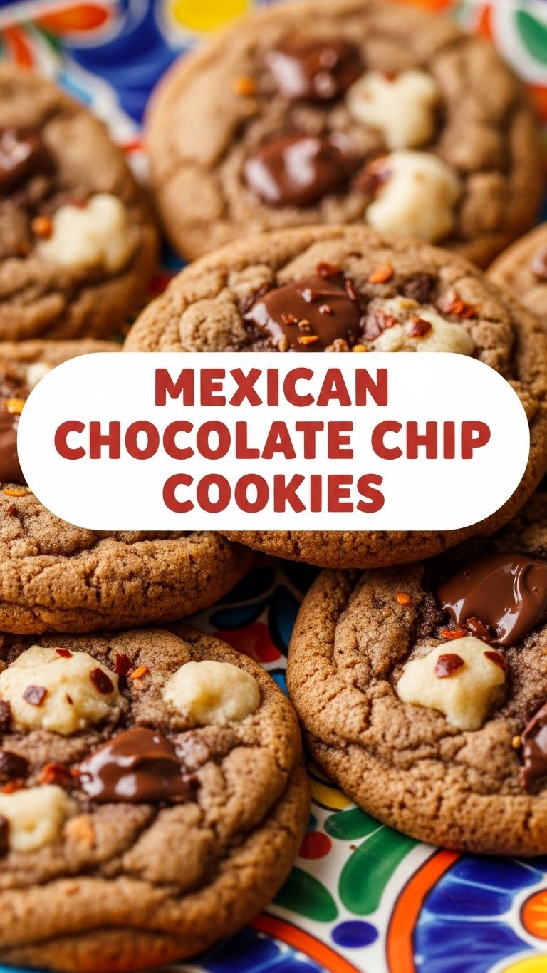 Mexican Chocolate Chip Cookies