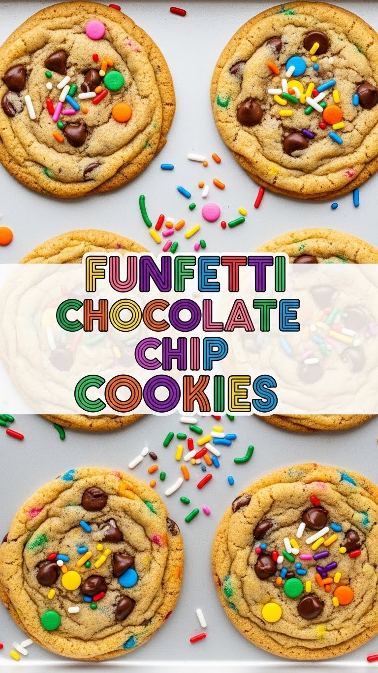 Funfetti Chocolate Chip Cookies