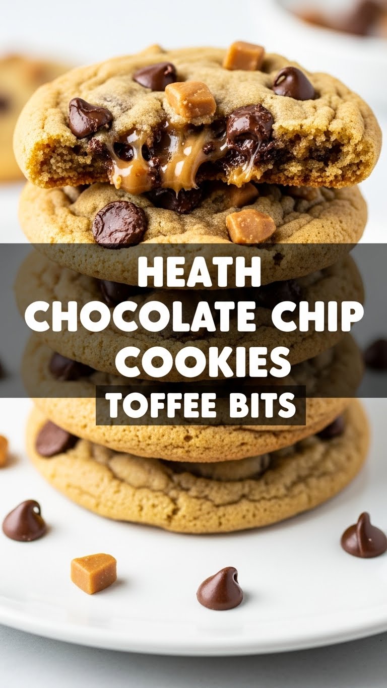 Heath Chocolate Chip Cookies Toffee Bits