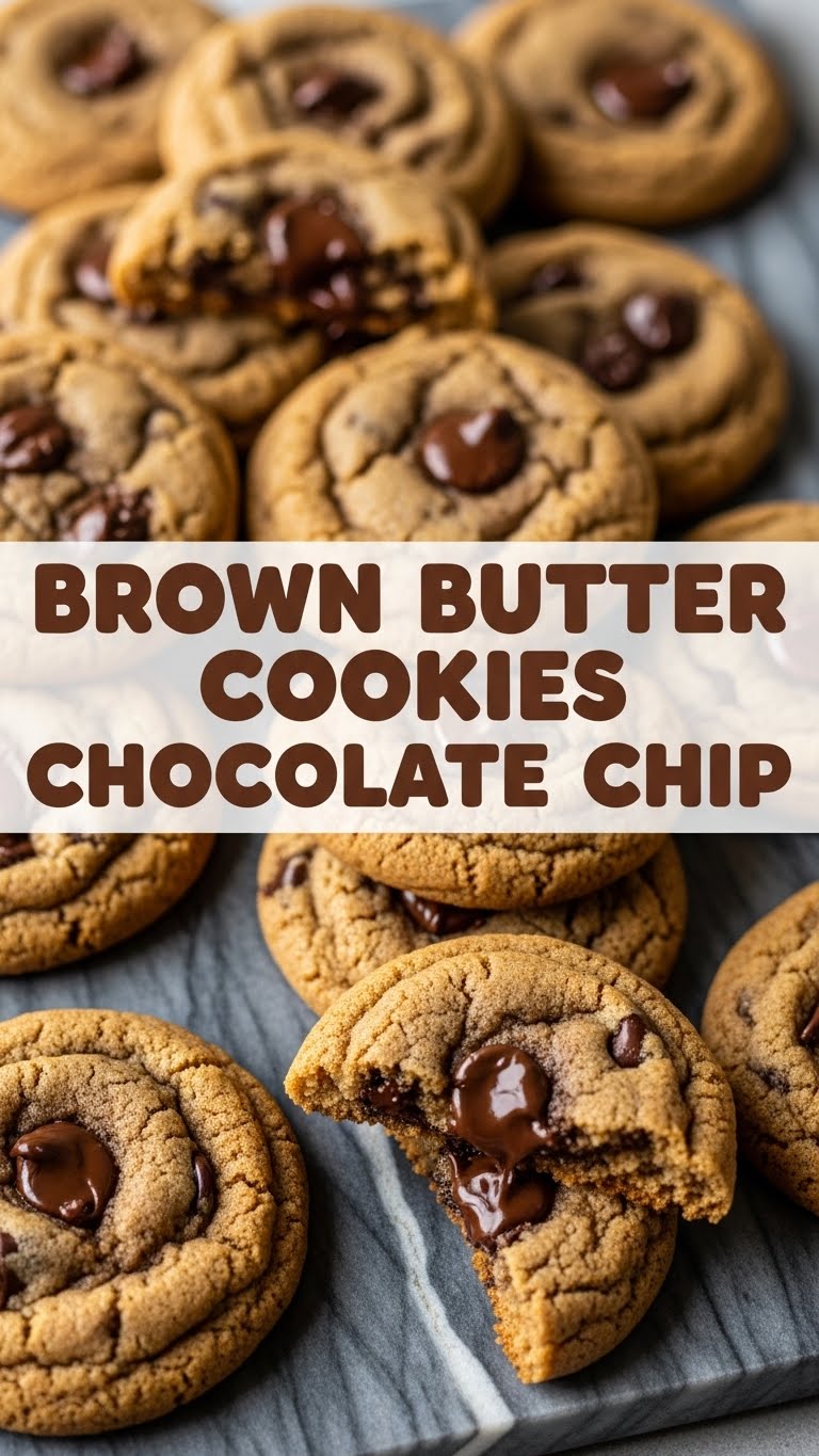 Brown Butter Cookies Chocolate Chip