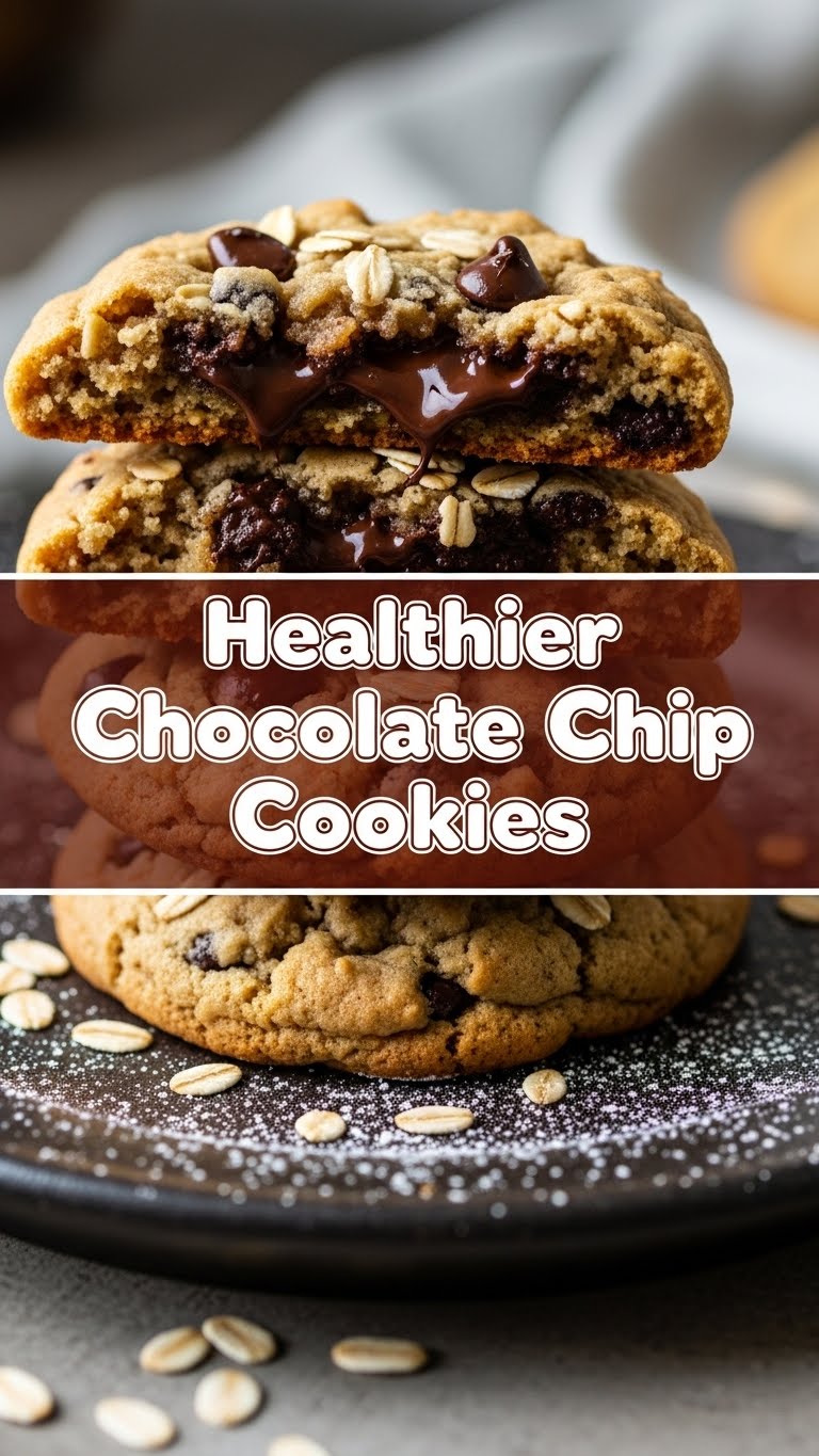 Healthier Chocolate Chip Cookies