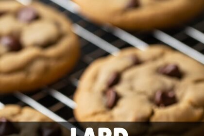 Lard Chocolate Chip Cookies