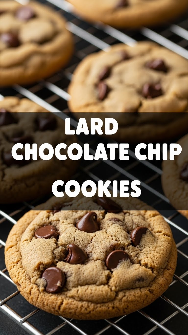 Lard Chocolate Chip Cookies