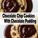 Chocolate Chip Cookies With Chocolate Pudding