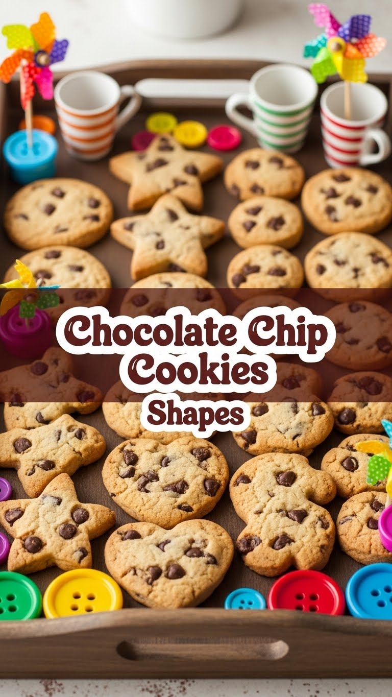 Chocolate Chip Cookies Shapes