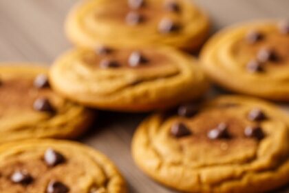 Pumpkin Pie Chocolate Chip Cookies
