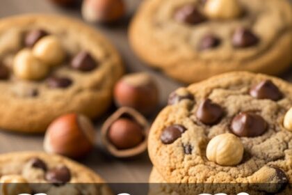 Chocolate Chip Hazelnut Cookies