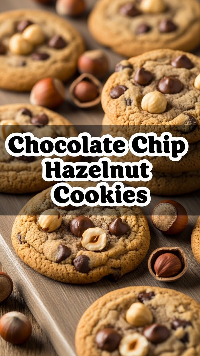 Chocolate Chip Hazelnut Cookies