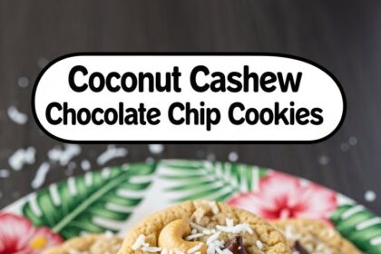 Coconut Cashew Chocolate Chip Cookies