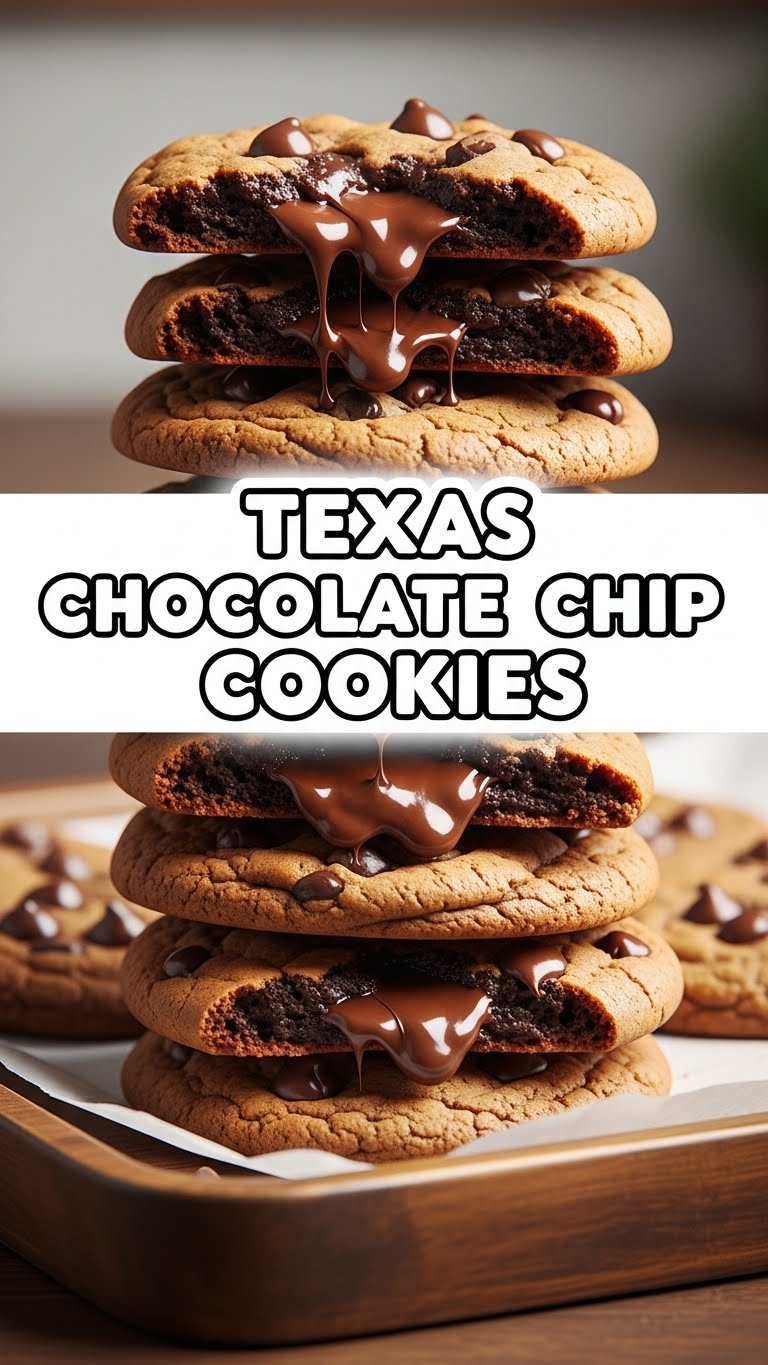 Texas Chocolate Chip Cookies