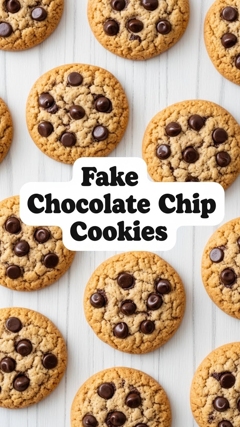 Fake Chocolate Chip Cookies
