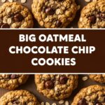 Big Oatmeal Chocolate Chip Cookies