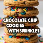 Chocolate Chip Cookies With Sprinkles