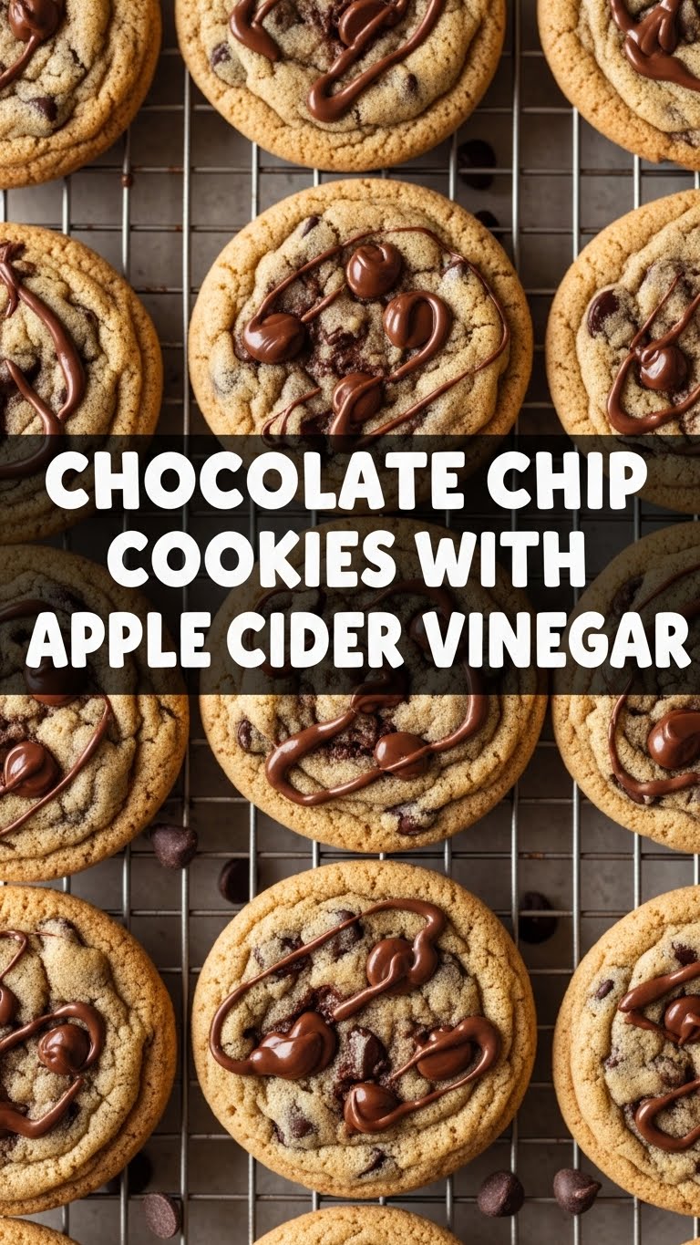 Chocolate Chip Cookies With Apple Cider Vinegar