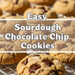 Easy Sourdough Chocolate Chip Cookies
