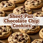 Sheet Pan Chocolate Chip Cookies