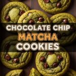 Chocolate Chip Matcha Cookies