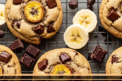 Chocolate Chip Banana Cookies Recipe