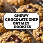 Chewy Chocolate Chip Oatmeal Cookies