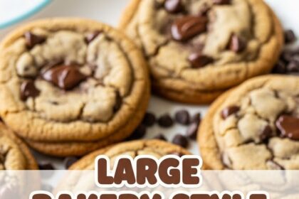 Large Bakery Style Chocolate Chip Cookies