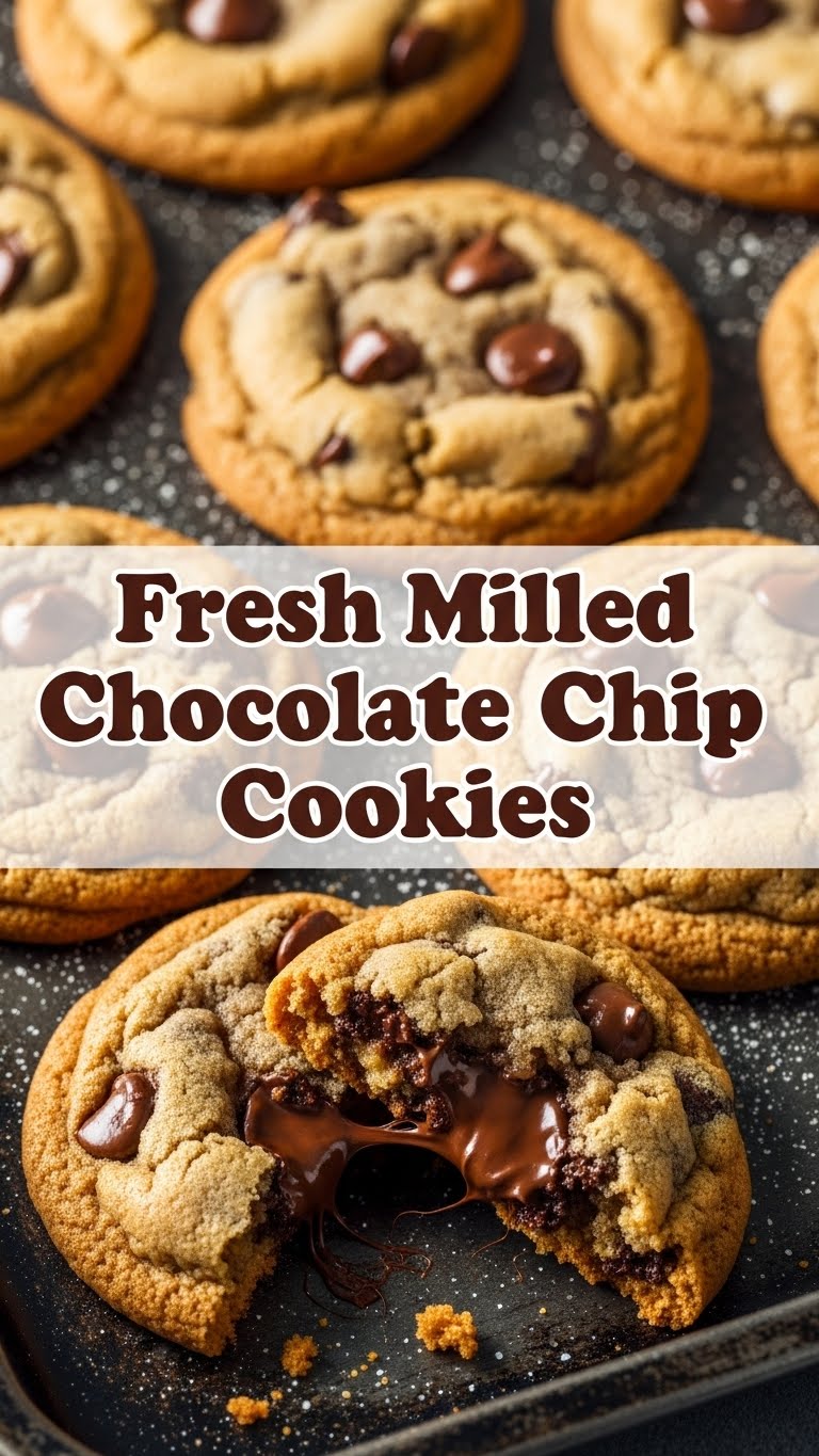 Fresh Milled Chocolate Chip Cookies