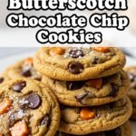 Salted Butterscotch Chocolate Chip Cookies
