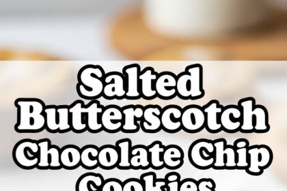 Salted Butterscotch Chocolate Chip Cookies
