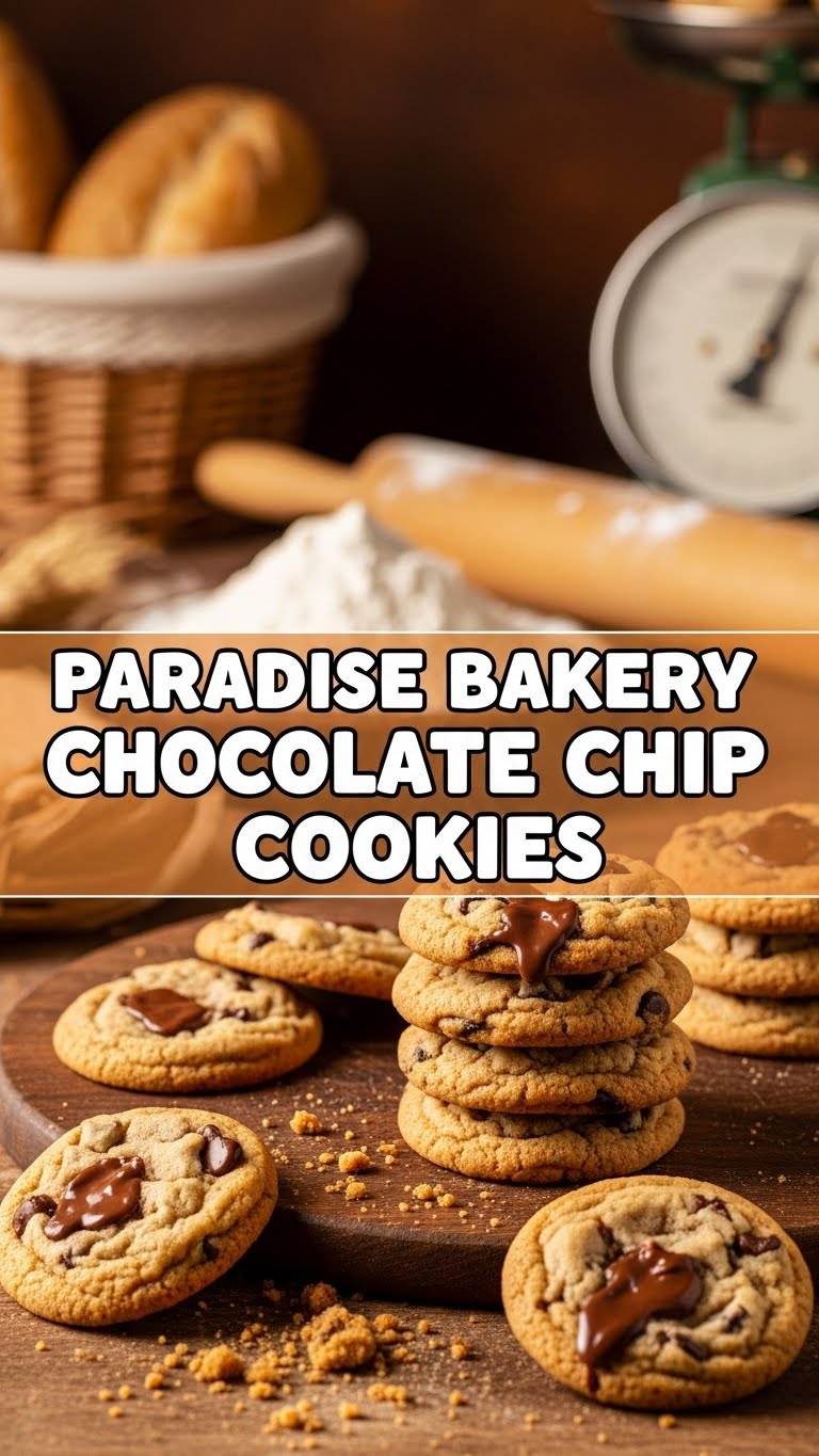 Paradise Bakery Chocolate Chip Cookies