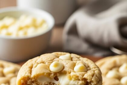 Soft White Chocolate Chip Cookies