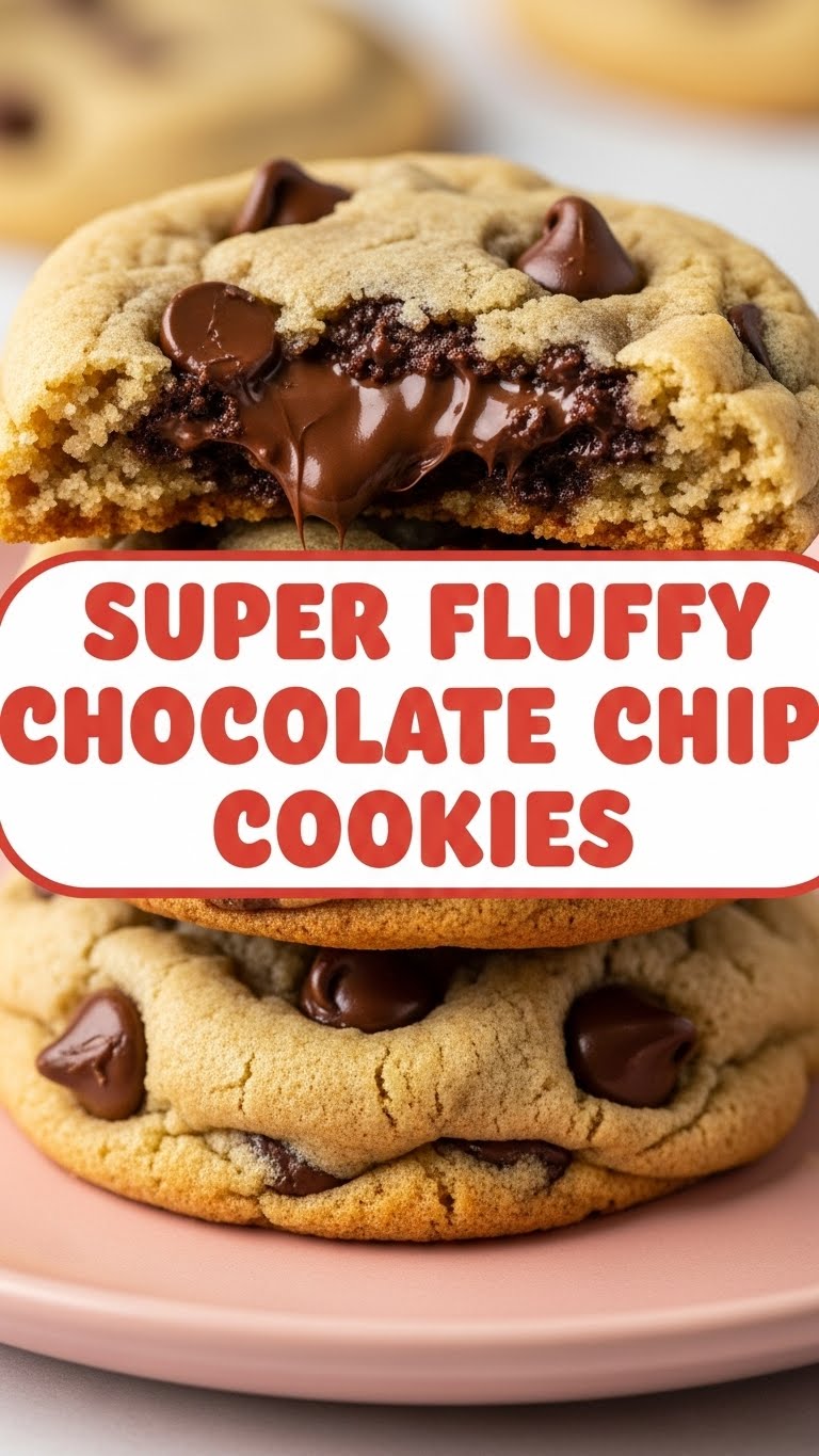 Super Fluffy Chocolate Chip Cookies