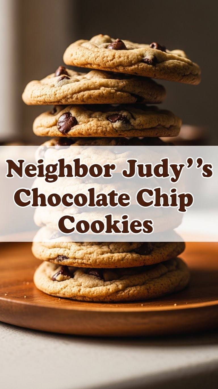 Neighbor Judyâ€™S Perfect Chocolate Chip Cookies