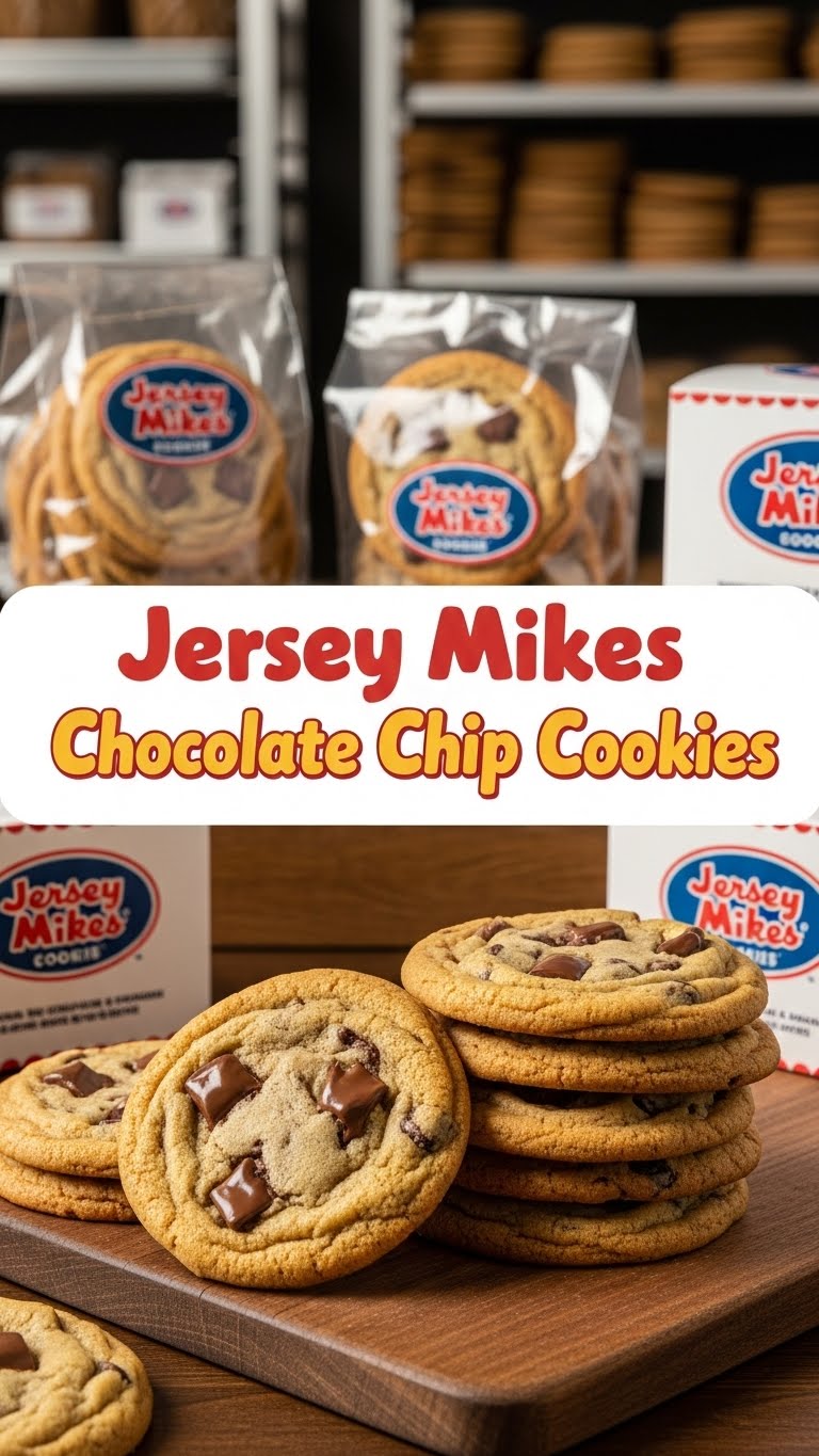 Jersey Mikes Chocolate Chip Cookies